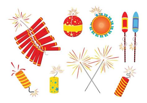 Diwali Fire Crackers Vectors Diwali Packaging, Diwali Clipart, Crackers Images, Flower Decoration For Ganpati, Diwali Hindu, Diwali Crackers, Fire Crackers, Diwali Drawing, Chemistry Basics