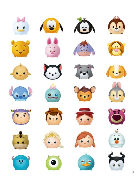 Stitch Kingdom, Official Tsum Tsum style guides (x)  Not following... Tsum Tsum Characters, Disney Doodles, Disney Drawing, Disney Cuties, 동화 삽화, Kawaii Disney, Cute Disney Drawings, Creation Art, Karakter Disney