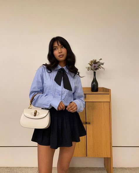 Mishti Rahman Outfits, Oversized Polo Outfit Women Korean, Misti Rahman, Mishti Rahman, Zoya Nazyalensky, King Of Scars, Midsize Outfit, Foto Inspo, Corporate Baddie