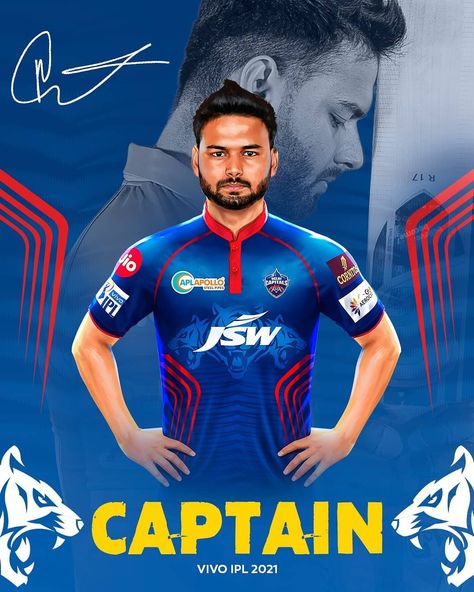 RISHABH PANT TO LEAD "DELHI CAPITALS" IN VIVO IPL 2021 Ajinkya Rahane, Mumbai Indians Ipl, Shreyas Iyer, Rishabh Pant, Delhi Capitals, Ipl 2020, Dhoni Wallpapers, Royal Challengers Bangalore, Shoulder Injuries