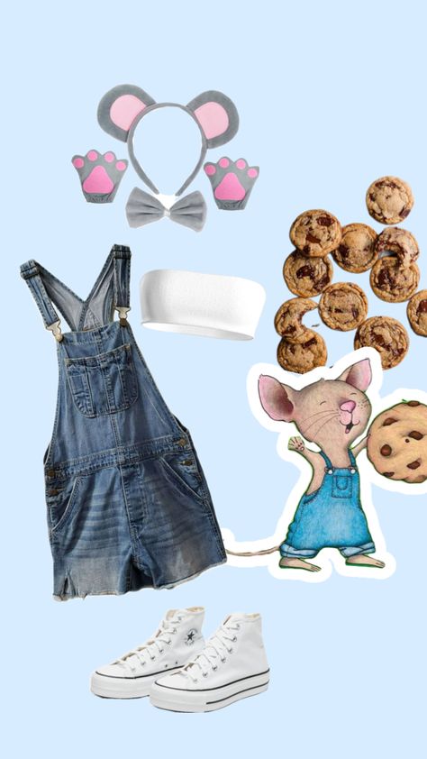 if you give a mouse a cookie halloween costume If You Give A Mouse A Cookie Costume, Cookie Halloween Costume, Cookie Halloween, Cookie Costume, Mouse A Cookie, Bff Halloween Costumes, College Stuff, A Mouse, Halloween Ideas