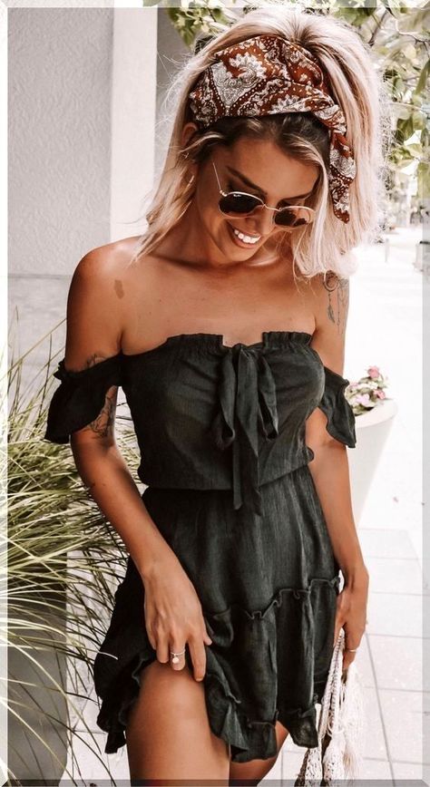 4d6e4749289c4ec58c0063a90deb3964desc40514925ri Spring Outfits Boho, Look Hippie Chic, Late Summer Outfits, Moda Hippie, Look Boho Chic, Summer Trends Outfits, Estilo Hippie, Stylish Summer Outfits, Mode Boho