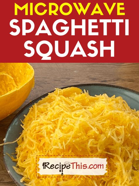 Cooking Spaghetti Squash In Microwave, Microwave Spaghetti Squash, Making Spaghetti Squash, Microwave Spaghetti, Spaghetti Squash Microwave, Squash In Oven, Cook Spaghetti Squash, Healthy Buddha Bowl, Cooking Spaghetti Squash