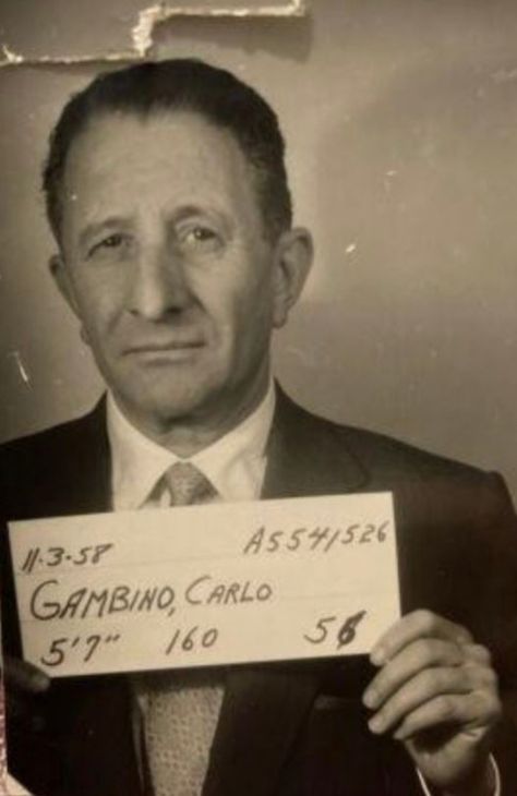 Italian Mobster Aesthetic, Italian Mobsters, Carlo Gambino, Real Gangster, Gangster Quotes, Chicago Outfit, Mafia Gangster, Don Carlos