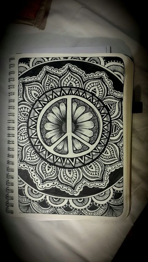 My peace mandala. ..a doodle of sorts Peace Mandala, Beach Sport, Pencil Sketch Drawing, My Peace, Mandala Art Therapy, Zen Tangle, Peace Illustration, Drawing Projects, Mandala Design Art