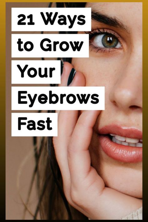 Eyebrow shaping is one of the techniques that we use to highlight our features. Used correctly, the eyebrow can be shaped to enhance our facial features and help create unforgettable beauty. Done incorrectly, or not at all, the eyebrow can become a distraction that takes away from our other features. Thick Eyebrows Natural, Eyebrow Growth Remedies, Make Eyebrows Grow, Grow Your Eyebrows, Grow Eyebrows Faster, Regrow Eyebrows, Grow Your Eyelashes, How To Make Eyebrows, Eyebrow Hair Growth