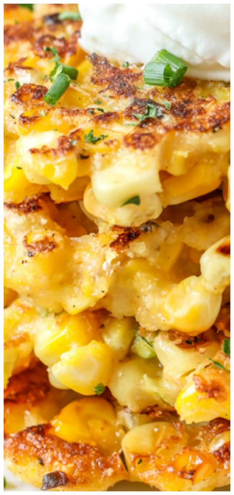 Leftover Grilled Corn Recipes, Leftover Creamed Corn Recipes, Corn Leftover Recipes, Recipes With Frozen Corn, Corn Fritters With Creamed Corn, Leftover Corn Recipes, Leftover Cornbread Recipe, Cream Corn Fritters, Frozen Corn Recipes