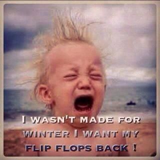 I WASN'T MADE FOR WINTER I WANT MY FLIP FLOPS BACK! Cold Weather Funny, Cold Weather Quotes, Winter Humor, Hate Winter, Weather Quotes, Winter Quotes, This Is Your Life, I Love The Beach, Beach Quotes