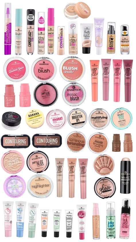 Best Essence Products Makeup, Essence Products, Skin Essence, Essence Makeup, Makeup Tut, Makeup Board, Makeup Needs, Top Makeup Products, Makeup To Buy