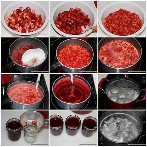 Recipe For Strawberry Jam, Small Batch Strawberry Jam, Strawberry Jam No Pectin, Strawberry Jam Recipe Without Pectin, Strawberry Jam Without Pectin, Freezing Meals, Jam Without Pectin, Easy Strawberry Jam, Canning Jam