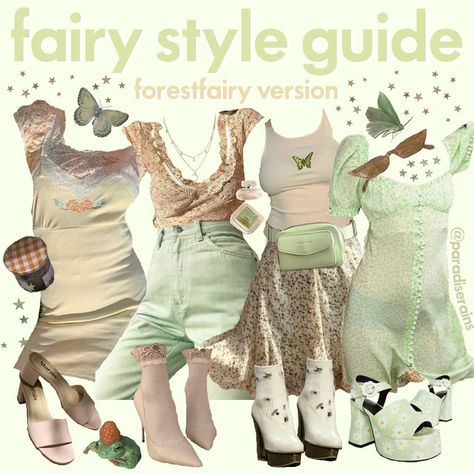 Mood Clothes, Mythical Creature, Fairy Fashion, Mood Board Fashion, Feminine Outfit, 여자 패션, Mode Vintage, Character Outfits, Mode Inspiration