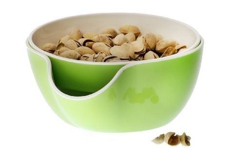 Pistachio Bowl, Shell Storage, Snack Dishes, Pistachio Shells, Candy Storage, Pistachios Nuts, Snacks Dishes, Nut Bowl, Nuts & Seeds