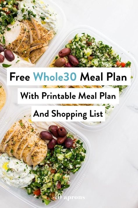 Want to start Whole30, but don't know where to begin? This Whole30 meal plan covers 4 weeks of delicious & easy meals. With free meal plan & shopping lists! Sausage Casserole Dinners, Family Doodle, 1200 Calorie Diet Meal Plans, Meatball Dinner, Whole 30 Meal Plan, Desserts Healthy, Whole 30 Diet, Dinner Meal Prep, Ketogenic Diet Meal Plan