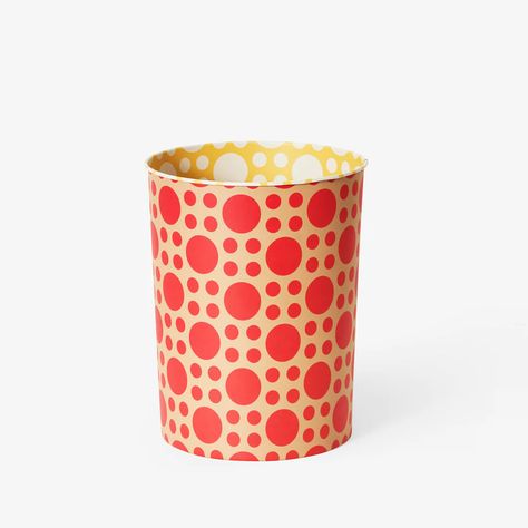 pattern bin in various styles 3 Dusen Dusen, Bath Organization, Poppy Pattern, Lighting Gifts, Desk Organization Office, Waste Bin, Sit Out, Home Goods Decor, Garbage Can