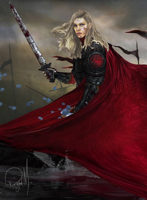 Rhaegar Targaryen Battle Of The Trident, Rhaegar And Lyanna, Daeron Targaryen, Rhaegar Targaryen, Costume Viking, Game Of Thrones Artwork, Targaryen Art, Asoiaf Art, Dragon Dance