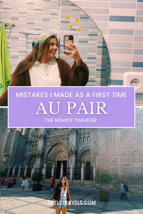 Are you a new Au Pair feeling overwhelmed or unsure living abroad? Are you curious about Au Pair life and if it is the right fit for you? Learn from my mistakes and failures to make your Au Pair experience the best it can be. Travel | Au Pair | Travel Tips | Travel Jobs | Budget Travel | Travel Cheap | International Nanny | Travel Young | Ways To Travel Au Pair Room Ideas, Au Pair Packing List, Aupair Tips, Au Pair Tips, Au Pair Aesthetic, Au Pair Room, Abroad Packing List, Travel Cheap, Travel Jobs