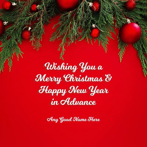 Advance Christmas Wishes, Happy New Year In Advance, Gold Digital Art, 2023 Wishes, Happy New Year 2024, Happy New Year Wishes, Merry Christmas Wishes, New Year 2023, One Wish