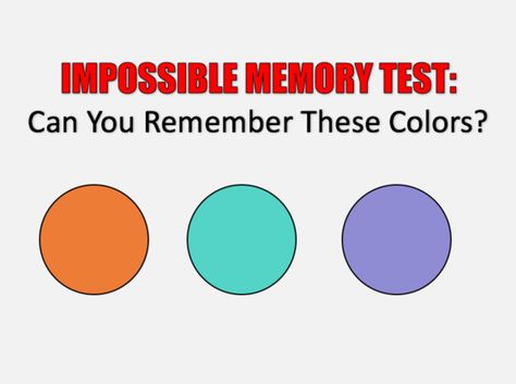 Don't forget... Photographic Memory Test, Memory Test, Photographic Memory, Personality Tests, Test Quiz, Trivia Quizzes, Personality Test, The Impossible, Riddles