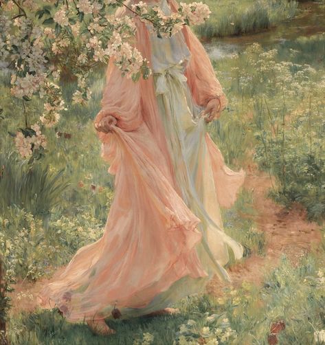 "Summer has Arrived" (detail), 1902 by Herbert Olivier Era Victoria, Fashion Fotografie, Aphrodite Aesthetic, Fotografi Digital, Ethereal Aesthetic, Fairy Aesthetic, Phone Aesthetic, Angel Aesthetic, Princess Aesthetic