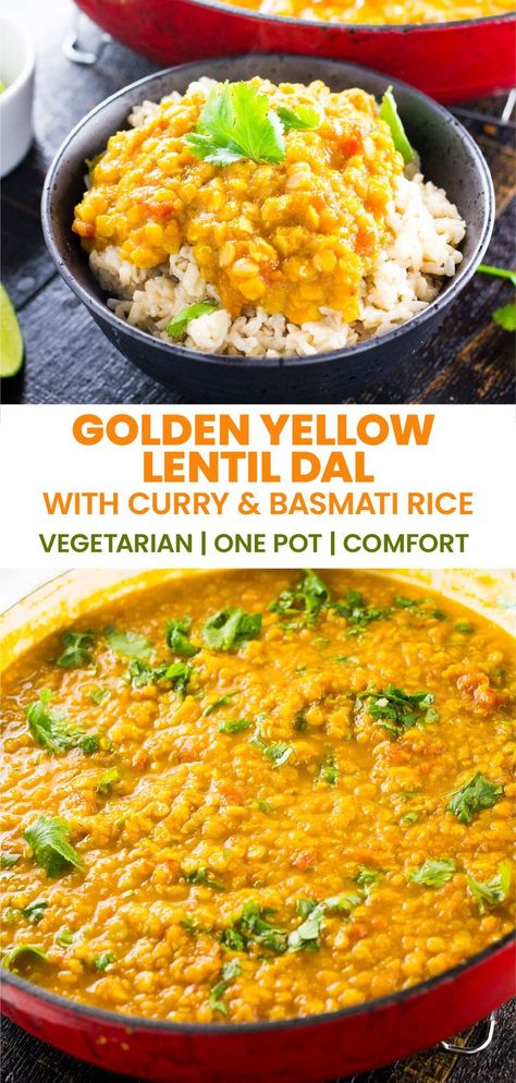 Yellow Lentil Soup, Lentil Dal Recipe, Yellow Dal, Dahl Recipe, Dhal Recipe, Lentil Curry Recipes, Indian Lentils, Lentil Dal, Yellow Lentils