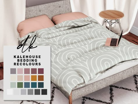 Roli Cannoli CC Findz Corner — dk-sims:   Kalehouse Bedding Recolours  Download... Sims 4 Bed Sheets, Ts4 Cc Bedding, The Sims 4 Cc Bedding, Sims 4 Blanket Cc Maxis Match, Sims 4 Cc Bed Blankets And Pillows, Sims 4 Blankets And Pillows, Sims 4 Cc Furniture Beds, Sims 4 Bedding Cc, Sims 4 Bed Cc Maxis Match