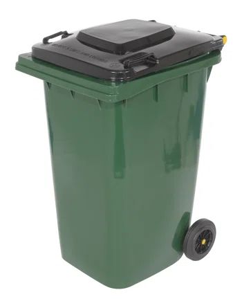 Vestil 95 Gallon Curbside Trash | Wayfair Trash Containers, Recycle Trash, Garbage Can, Hinged Lid, Household Supplies, Summer Heat, Material Handling, Compost Bin, The Rain