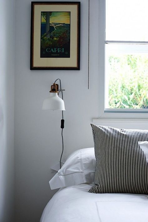 37 Ways To Incorporate IKEA Ranarp Lamp Into Home Décor Ranarp Ikea, Ikea Ranarp, Ikea Lamp, Cottage Renovation, Wardrobe Design Bedroom, Trendy Bedroom, Luminaire Design, Small Room Bedroom, Awesome Bedrooms