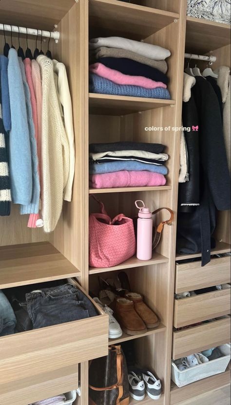 Closet Ideas Bedroom, Apartment Closet, Organization Apartment, Ideas Baños, Fredrikstad, Room Organization Bedroom, Room Organisation, Organization Closet, Tiny Closet