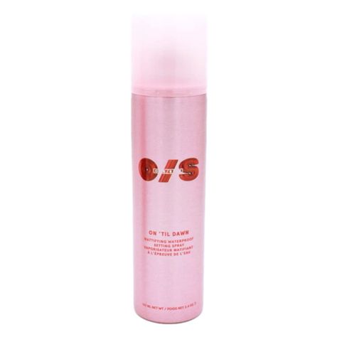 ONE/SIZE by Patrick Starrr On 'Til Dawn Mattifying Waterproof Setting Spray 3.4 oz/ 143 mL One Size Setting Spray, Waterproof Setting Spray, Patrick Starrr, Patrick Ta, Aerosol Spray, Full Makeup, Finishing Spray, Makeup Must Haves, Long Lasting Makeup