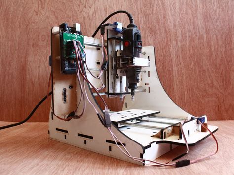 Makesmith CNC - The Most Affordable Desktop CNC Router by Bar Smith & Tom Beckett — Kickstarter Desktop Cnc Router, Homemade Cnc, Washing Machine Motor, Desktop Cnc, Cnc Plans, Cnc Ideas, Diy Cnc, Cnc Projects, Metal Tools