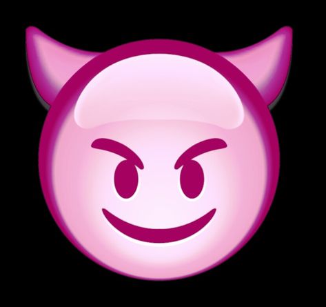 Devil Emoji, Devil Horns, Piggy Bank, Pink, Quick Saves, Art