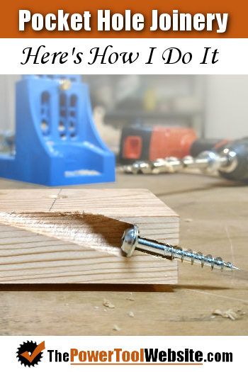 Advanced Woodworking Plans, Diy Cabinet, Pocket Hole Joinery, Wood Crafting Tools, Carpentry Projects, Kreg Jig, Art Of Manliness, Woodworking Joinery, Woodworking For Kids