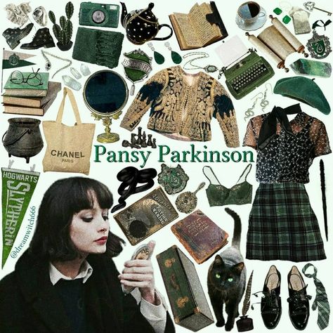 Pansy Parkinson Outfits, Slytherin Trio, Slytherin Dress, Slytherin Clothes, Slytherin Outfit, Slytherin Fashion, Stile Harry Potter, So Disappointed, Pansy Parkinson