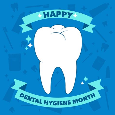 OCTOBER IS DENTAL Hygiene Month! Keep up your good dental hygiene habits if you have them, and get started on them if you don’t! #awinkandasmile #eyeanddentalcare Dental Hygiene Month, Happy Dental Hygiene Month, Summer Dental Posts, Dental Facts Social Media, National Childrens Dental Health Month, Happy Dental, Dental Hygienist School, Registered Dental Hygienist, Dental Photos