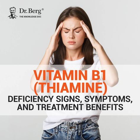 Post from Dr. Eric Berg DC Dr Eric Berg, Eric Berg, Dr Berg, Vitamin B1, Health Video, Medical Kit, Natural Medicine, Diet Tips, Health Issues