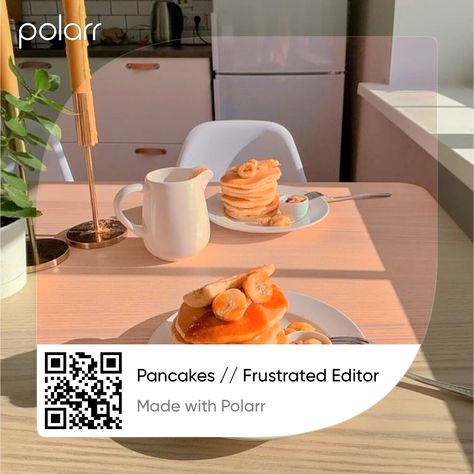 Follow for more filters|| This filter works great on Human pictures as well teehee #polarrfilter #polarrcode #filter #aesthetic #food Priset Polar Aesthetic, Polarr Filters Code Aesthetic, Vsco Hacks, Food Filter, Qr Polar, Camera Tutorial, Vsco Themes, Polar Filters, Polar Filter