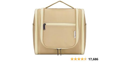 Amazon.com: Hanging Toiletry Bag for Women Travel Makeup Bag Organizer Toiletries Bag for Cosmetics Essentials Accessories (Large, Brown) : Beauty & Personal Care Camping Attire, Kids Camping Gear, Makeup Bag Organizer, Travel Size Toiletries, Hanging Toiletry Bag, Travel Makeup Bag, Travel Toiletry Bag, Makeup Bag Organization, Women Travel