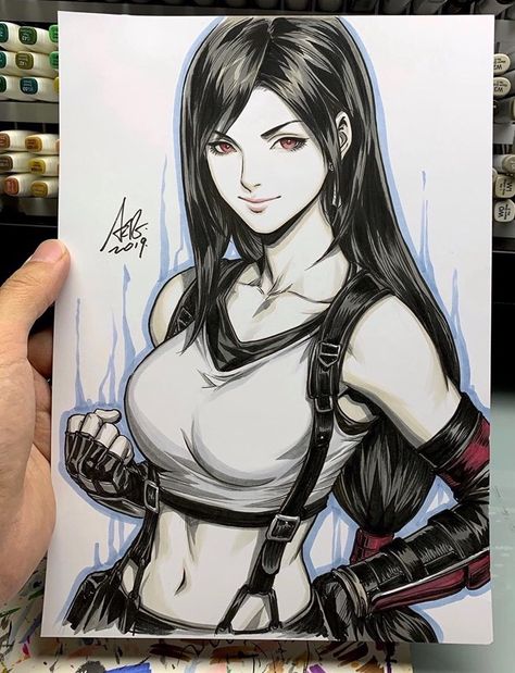 Tifa Fanart, Stanley Lau, Stanley Artgerm, Comic Room, Final Fantasy Vii Cloud, Gamer Stuff, Final Fantasy Xii, Western Comics, Tifa Lockhart