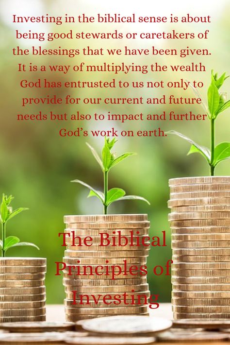 1) Pay off your debts before investing (Proverbs 22:7). 2) Before you begin investing, you should already have an emergency fund (Proverbs 6:6-8). 3) Pray and ask God to guide you (James 1:5; Proverbs 15:22). 4) Never invest in anything you do not understand (Proverbs 24:3-4). 5) Diversify your investments (Ecclesiastes 11:1-2). 6) Never invest based on greed and avoid get-rich-quick schemes (Luke 12:15; Proverbs 13:11). 7) Never invest money that you cannot afford to lose. Titus 2 4-5, Proverbs 24:3-4, Proverbs 1:7 Wisdom, Proverbs 13 3, Proverbs 4:7 Wisdom, Proverbs 12:16 Scriptures, Ecclesiastes 1, Ecclesiastes 11, Proverbs 3:27-28