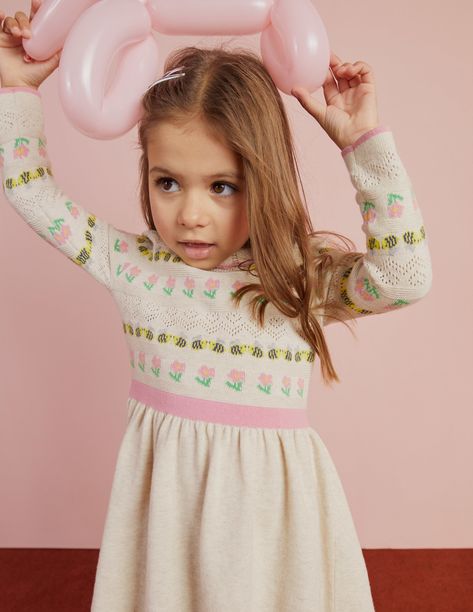 Discover great products at the best prices at Dealmoon. Boden Flower Pointelle Knit Dress - Ecru Marl | Boden US. Price:$52.50 at Boden Boden Kids, Boden Women, Sitewide Sale, Boden Uk, Pointelle Knit, Kids Items, Knitted Dress, Spring Day, The Thing