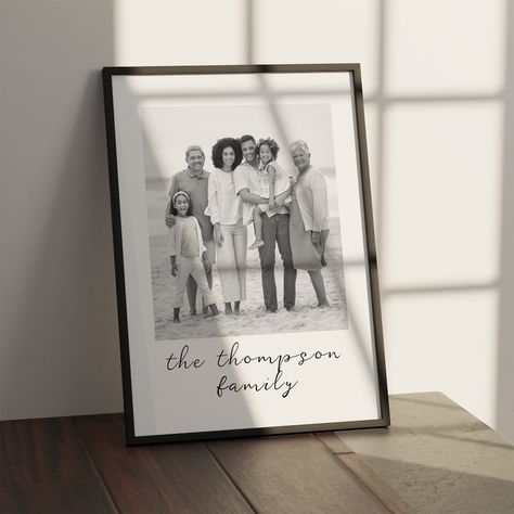 Gift For Mom From Daughter, Personalized Family Gifts, Custom Family Portrait, Mother And Daughter, Sentimental Gifts, Elegant Decor, Personalized Family, Family Portrait, Unique Artwork