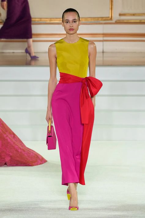 Nyota Uhura, Fall 2023 Ready To Wear, 2023 Ready To Wear Collection, Color Blocking Outfits, 2023 Ready To Wear, Summer Elegant, Restaurant Wedding, فستان سهرة, Perfect Wardrobe