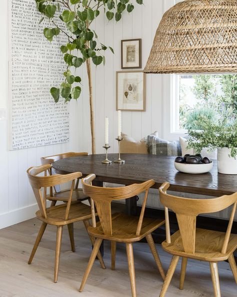 Who needs to dine out when you have a dining-in space like this one from @puresaltinteriors!? 🍽 The blend of different wood types and tones is one of my favorite features when it comes to giving a room that au naturel vibe. #interiordesign #puresaltinteriors #diningroom #diningroomdesign #designinspiration #interiordesigninspiration #designlovers #diningin #dininginstyle Salt Interiors, Pure Salt Interiors, Honey Do, Cabinetry Hardware, Pure Salt, Honey Do List, California Closets, Sleeping Under The Stars, Room Interior Design