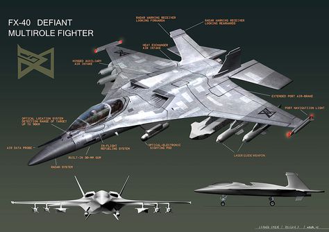 Fighter Design, Feng Zhu Design, Feng Zhu, Stealth Aircraft, Airplane Fighter, Experimental Aircraft, Air Fighter, Military Jets, Spaceship Design