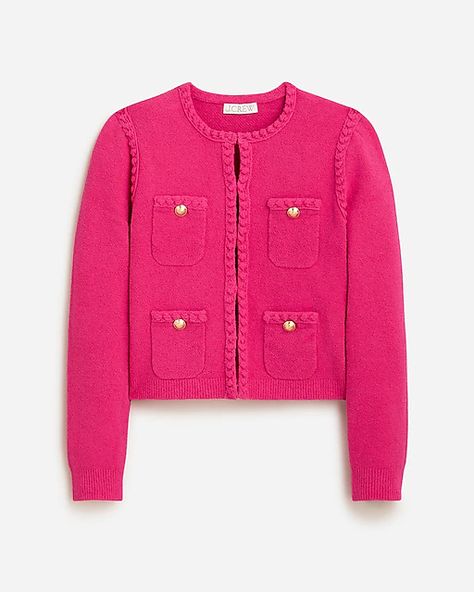 Women's Blazers | J.Crew Lady Jacket, Chunky Oversized Sweater, Ribbed Turtleneck Sweater, Wool Turtleneck, Cute Jackets, Womens Blazers, Sleeveless Sweater, Women's Coats & Jackets, Blazers For Women