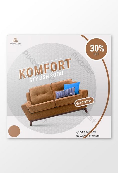 Furniture Sale Poster, Furniture Social Media, Furniture Graphic, Furniture Ads, Banner Ads Design, Discount Banner, Banner Ad, Social Media Poster, Wordpress Website Design