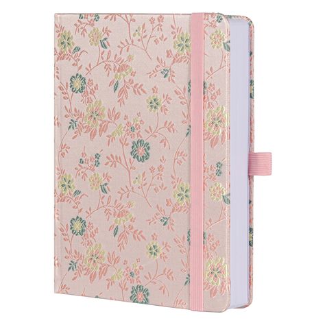 PRICES MAY VARY. Fabric Embroidered Journals: This collection features notebooks with fabric embroidered covers adorned with delicate floral patterns. The minimalist design and comfortable texture make these notebooks both beautiful and durable, perfect for a luxurious writing experience. Ideal for students taking notes in class, travelers documenting their adventures, and professionals keeping track of daily tasks. 7mm College Ruled Notebooks: The interior of these notebooks features standard 7 School Supplies College, Thick Journal, Home School Supplies, Rose Notebook, Dotted Journal, Cute Journal, Journaling Supplies, College School Supplies, A5 Journal