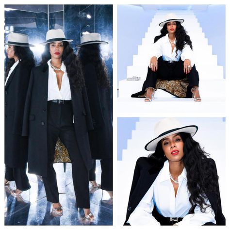 Black & White Classy Photoshoot, Black Love, Fashion Ideas, Banks, Fedora, Black White, Black And White, How To Wear, White