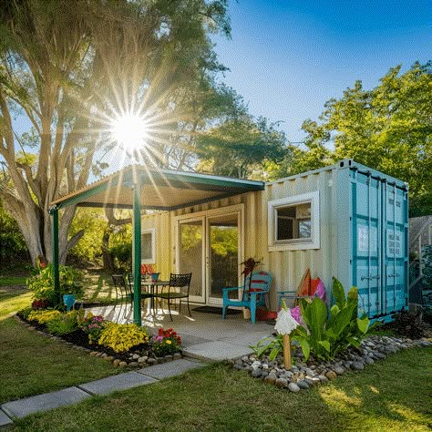 12 Surprising Facts about Container Home Costs Connex Box Homes, Shipping Container Homes Cost, Shipping Container Sheds, Cottage Design Plans, Container Homes Cost, Tiny Container House, Cute Cabins, Tiny House Luxury, Container Conversions