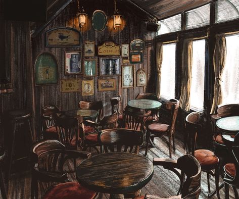 Western Saloon Aesthetic, Bar Reference, Fantasy Bar, Fantasy Pub, Fantasy Tavern Aesthetic, Cozy Pub Aesthetic, Fantasy Pub Aesthetic, Medieval Bar, Pub Aesthetic